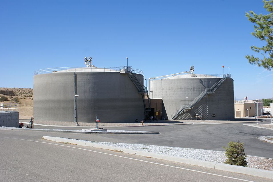 Digesters 4 & 5 at VVWRA