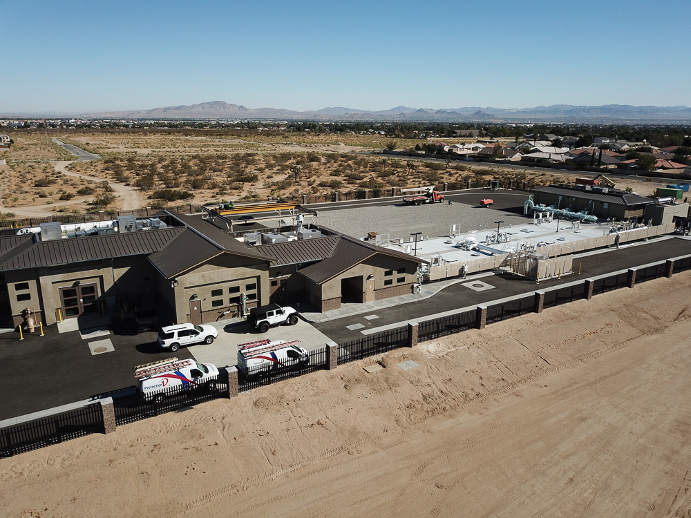 Aerial view of Hesperia