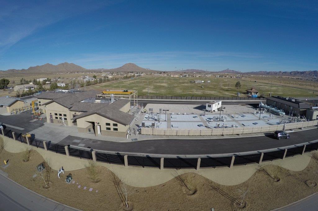 Aerial view of the Apple Valley Subregional and Brewster Park