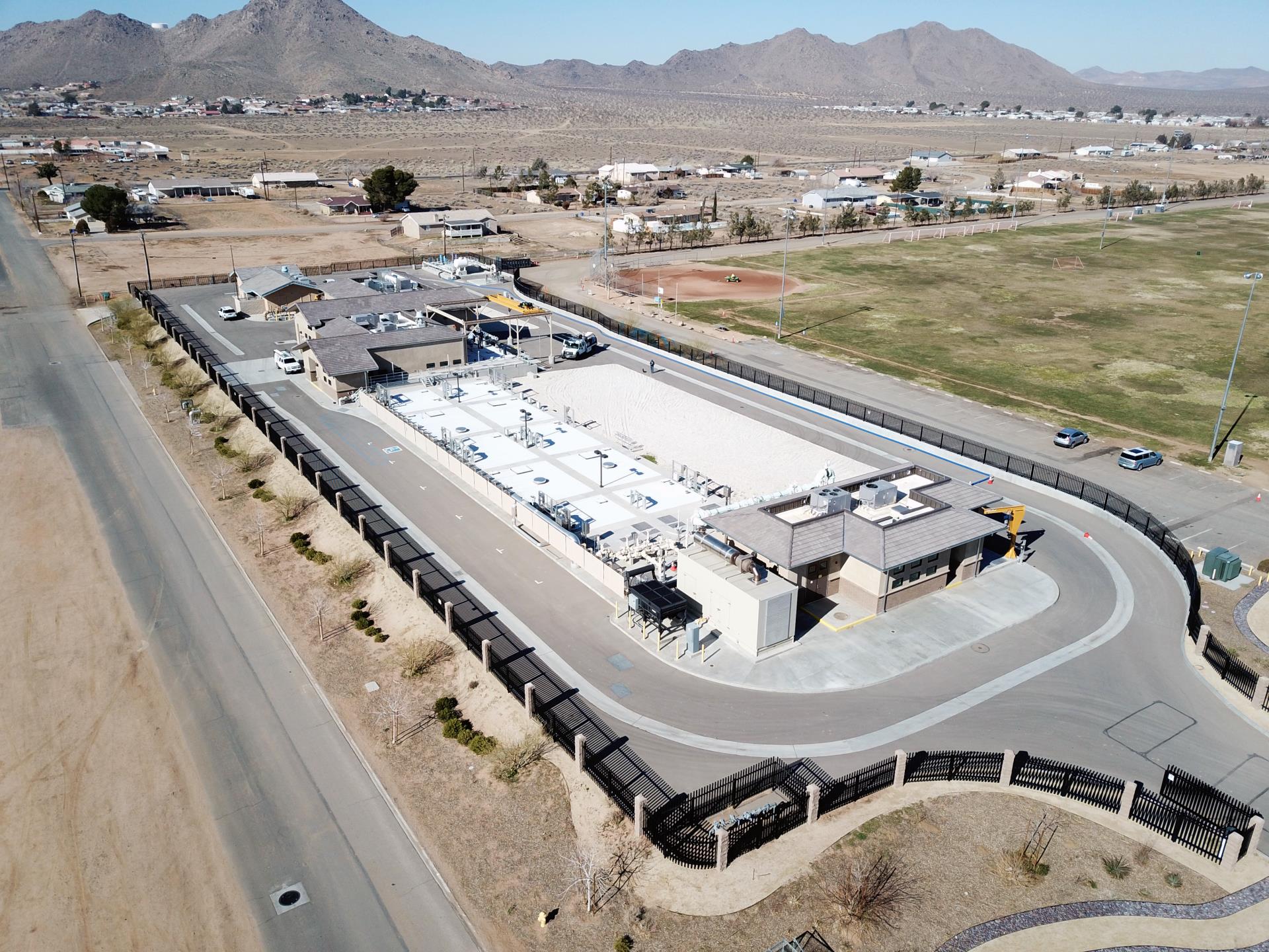 Aerial view of the Apple Valley subregional